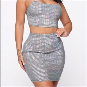 Silver Hologram set